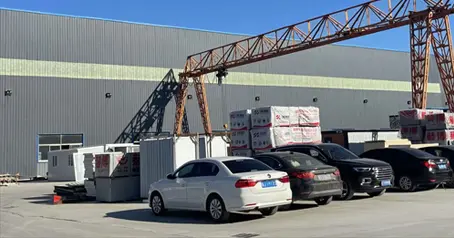 Una visita a la fábrica de casas plegables y de contenedores de Baoding Yishengda