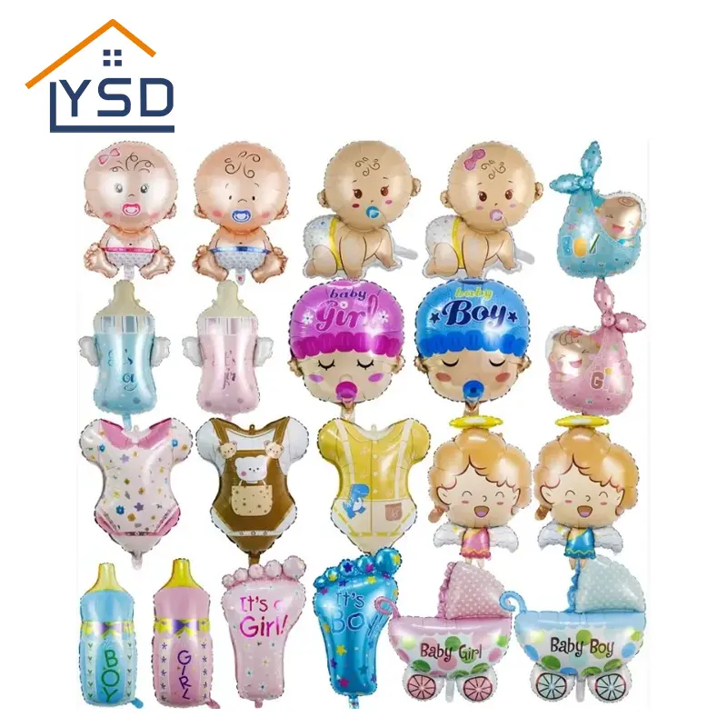 Serie de bautismo Globos de láminas