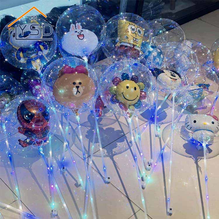 Bobo Blobo set con mini globo de aluminio