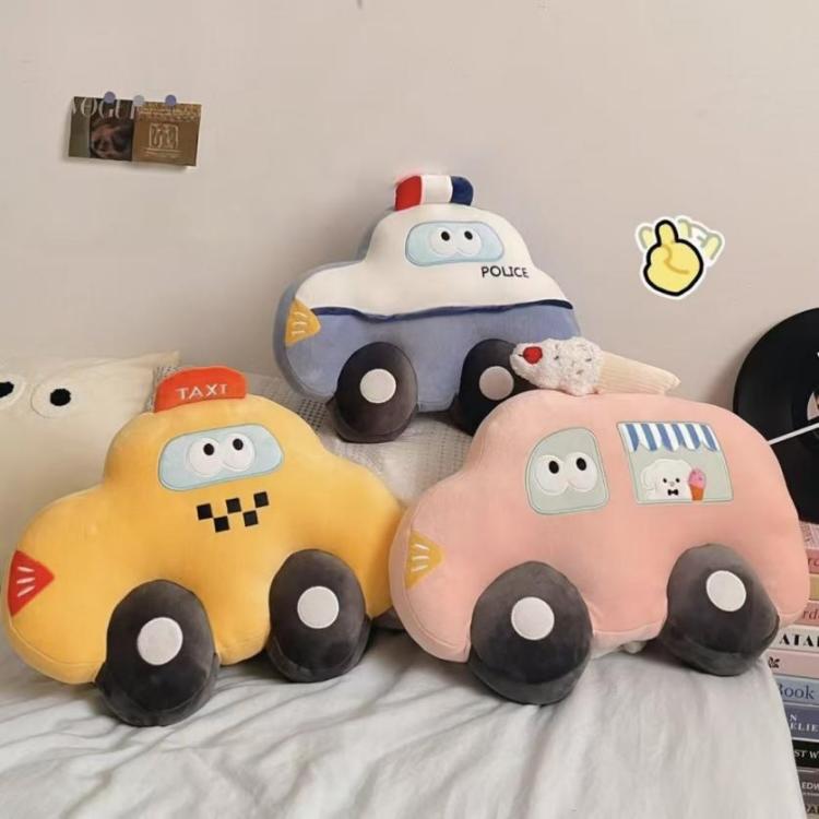 Juguete de peluche para coche suave y sin pelusa