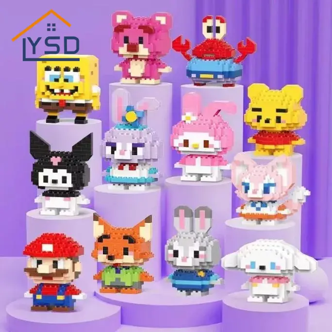 Bloques de construcción de dibujos animados