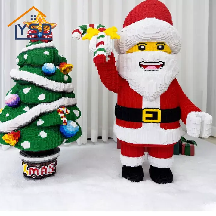 Bloques de construcción navideños