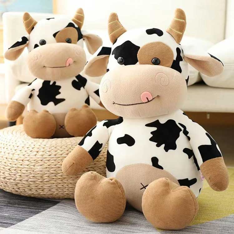 Juguete de peluche de vaca