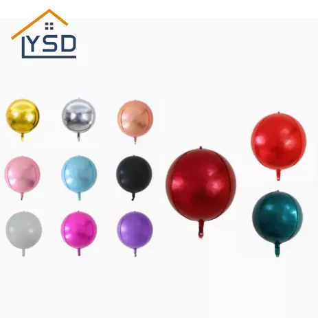 Globo de aluminio 4D diverso