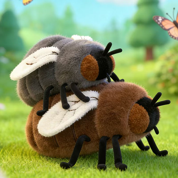 Juguete de peluche con mosca