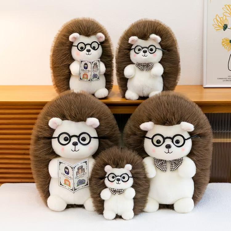 Peluche Erizo Con Gafas