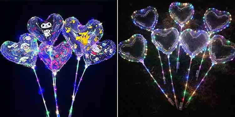 bobo balloon heart shape