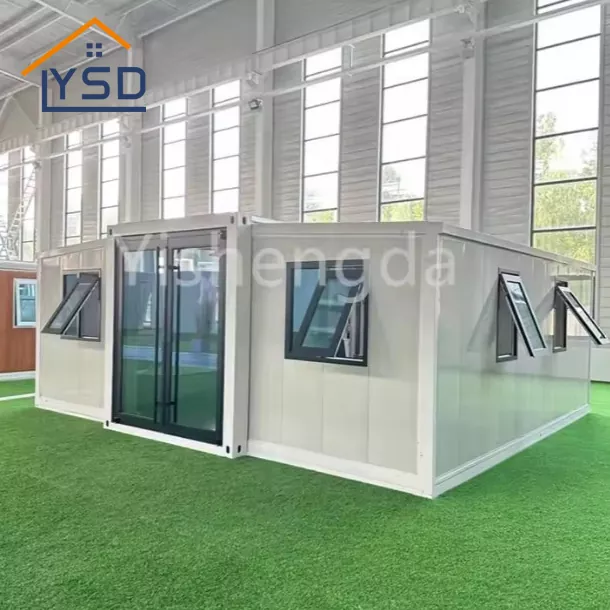 Estilo de lujo de casa de contenedores de 20 pies