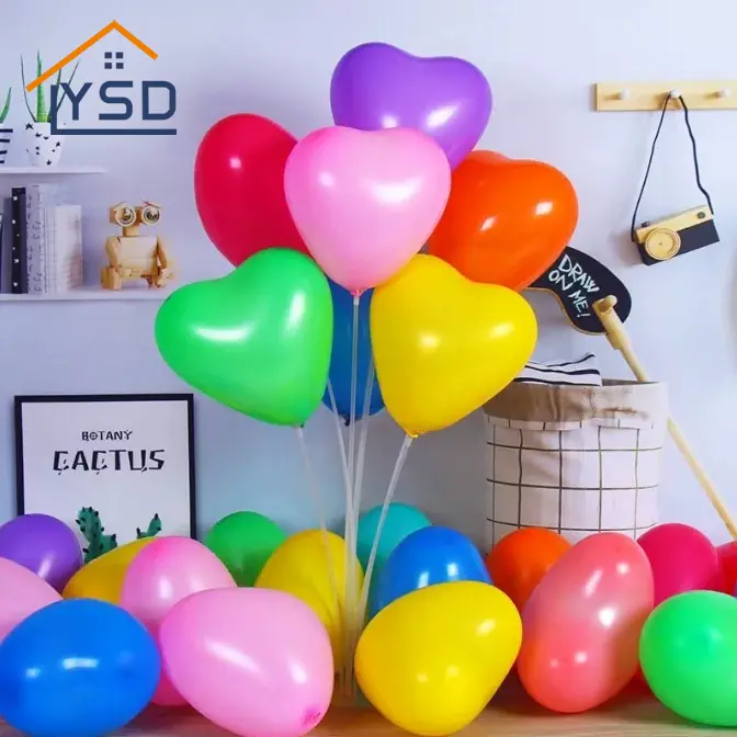 Matte Heart Ltax Balloon