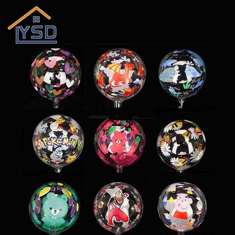 Globos de bobo impresos